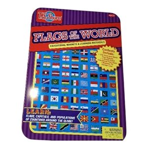 T.S. Shure -Flags of the World Educational Magnets